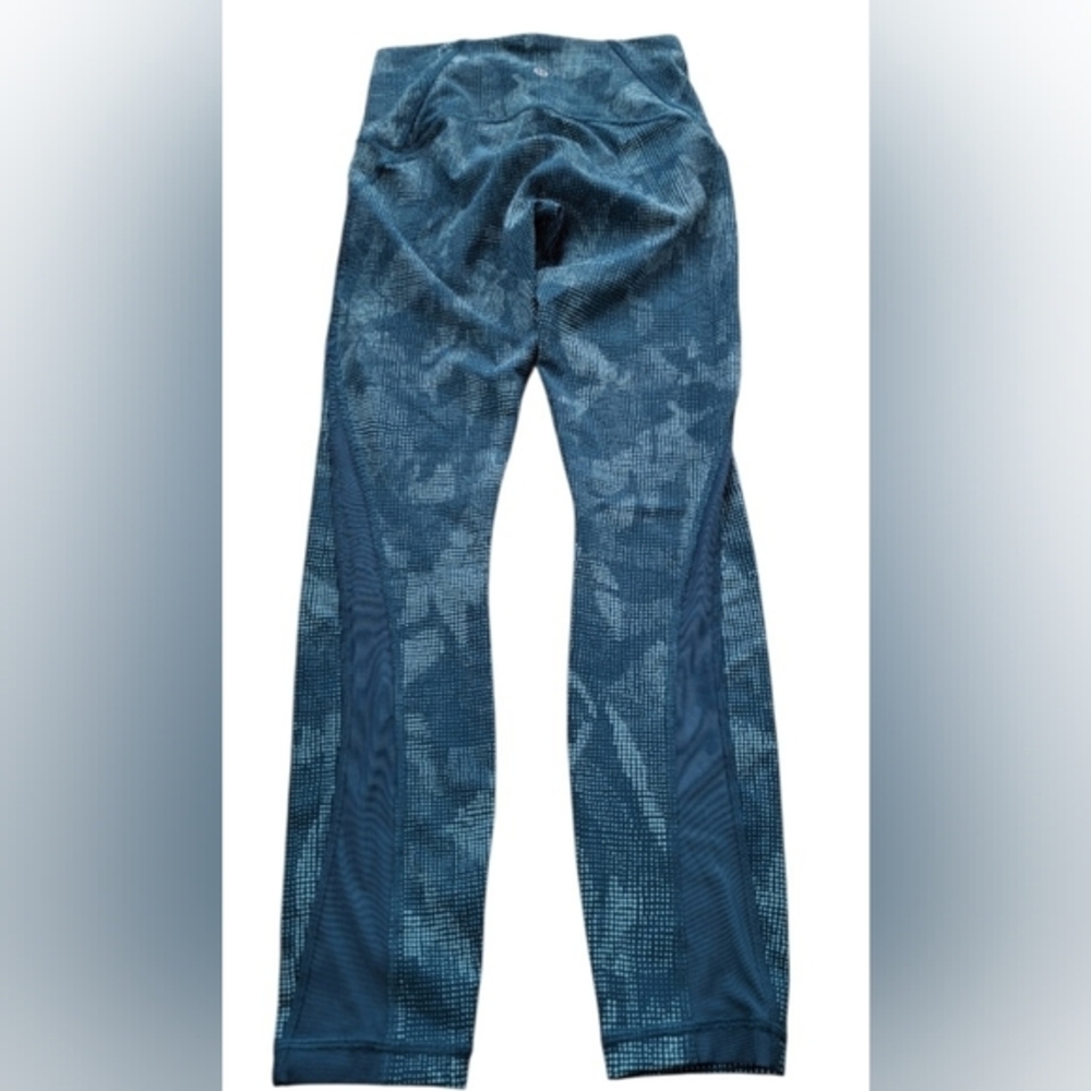 Blue Patterned Jeggings - Picture 5 of 11